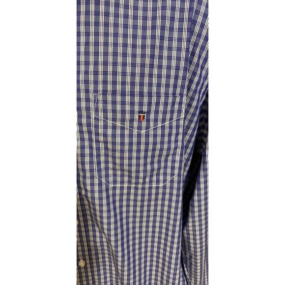 Louis‎ Philippe Shirt Men’s Button Down Tailored Fit Blue - Picture 3 of 4